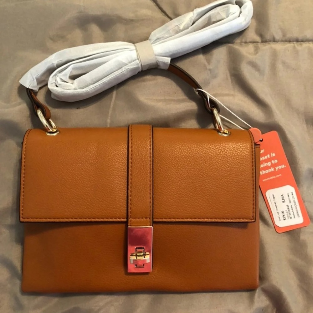 Sandra Roberts Squared Purse Cross Body Bag. NWT